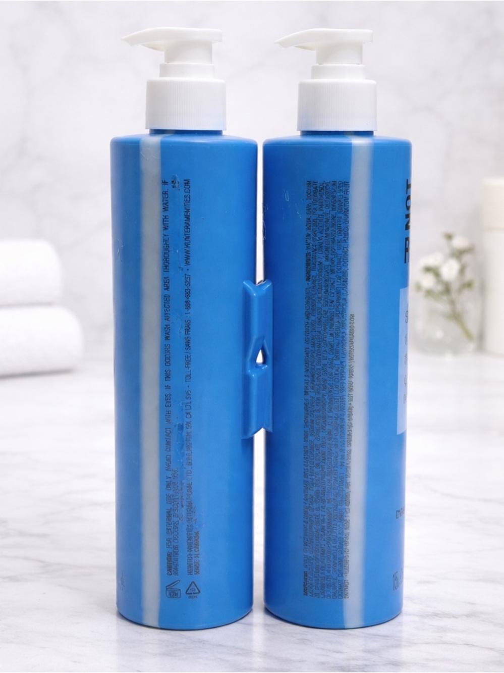 PRICE DROP‼️ NOT SOAP, RADIO Shampoo 15.2 oz Set of 2 Beach + Sky Blue Water - Picture 4 of 9